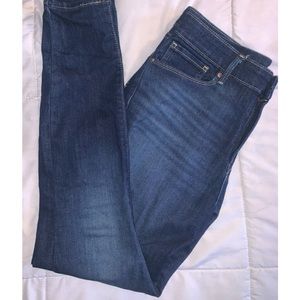 Levi Strauss High Rise Skinny Jeans